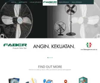 Faberappliances.com.my(Faber Appliances) Screenshot