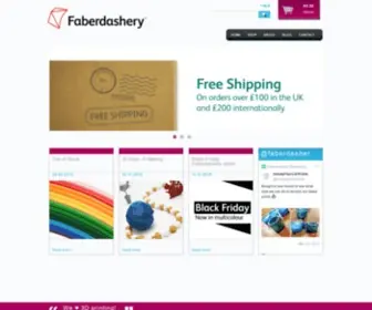 Faberdashery.co.uk(Faberdashery) Screenshot