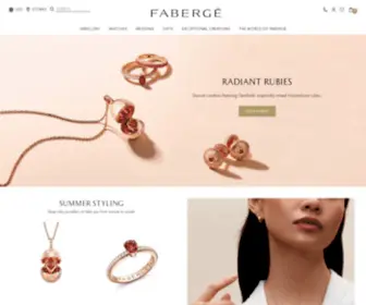 Faberge.com(Fabergé) Screenshot