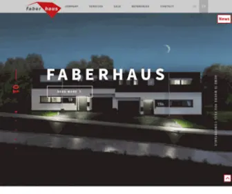 Faberhaus.lu(Schlüsselfertiger Massivhausbau) Screenshot