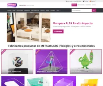 Faberplast.net(Fabricación a medida desde 1962 y productos estándar de metacrilato) Screenshot