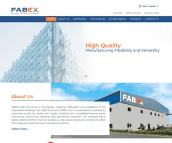 Fabexsteel.com(Fabex Steel) Screenshot