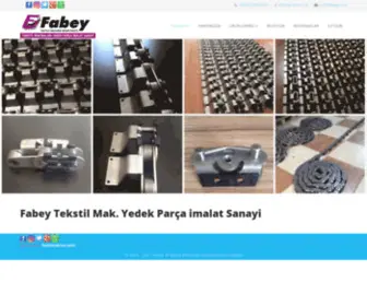 Fabey.com(Yedek Parça imalat Sanayi) Screenshot