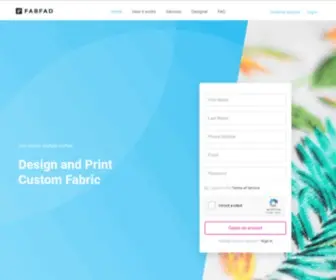 Fabfad.com(Your design) Screenshot
