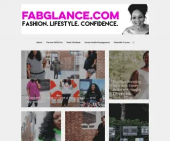 Fabglance.com(Lifestyle Blogger) Screenshot