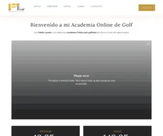 Fabianlozanogolf.com(Fabian Lozano) Screenshot