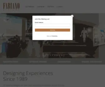 Fabianodesigns.com(Fabiano Designs) Screenshot