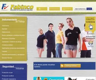 Fabinco.com.ar(Ropa de trabajo y seguridad) Screenshot