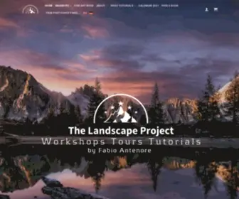 Fabioantenore.ch(The Landscape Project by Fabio Antenore) Screenshot