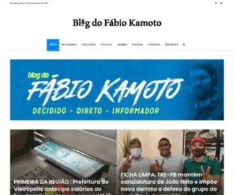 Fabiokamoto.com.br(Blog do Fabio Kamoto) Screenshot