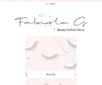 Fabiolag.com(FABIOLA G) Screenshot