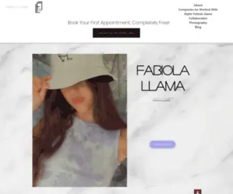 Fabiolallama.com(Stylist Puerto Rico) Screenshot