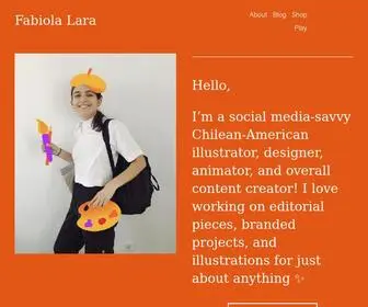 Fabiolita.com(Fabiola Lara) Screenshot