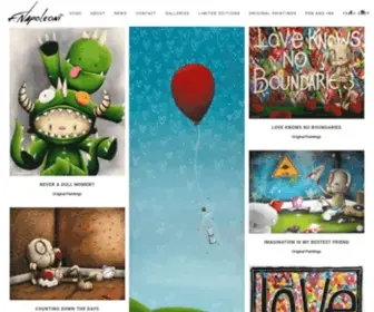 Fabionapoleoni.com(Official Site of Fabio Napoleoni) Screenshot