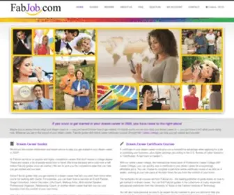Fabjob.com(Dream Career Guides from) Screenshot