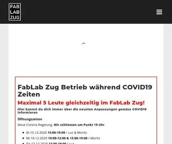 Fablab-Zug.ch(Von der Idee zum Produkt) Screenshot