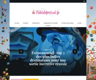 Fablabfestival.fr(Blog) Screenshot