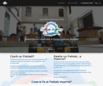 Fablabimperia.org(Fablab Imperia APS) Screenshot