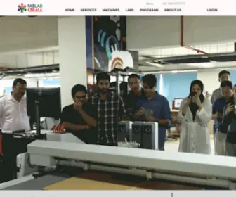 Fablabkerala.in(Super Fab Lab) Screenshot