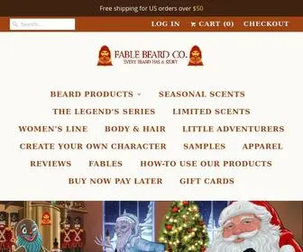 Fablebeardco.com(Fable Beard Co) Screenshot