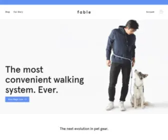 Fablepets.com(Innovative pet gear) Screenshot