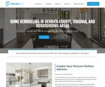 Fablingbuilt.com(Virginia's Best General Contractor) Screenshot