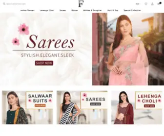 Fabmaniya.com(Fashion Clothing Store Of Sarees) Screenshot