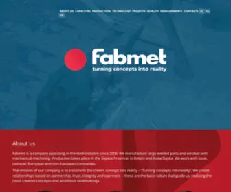 Fabmet.pl(Fabmet) Screenshot