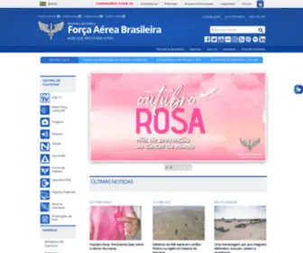 Fab.mil.br(Força Aérea Brasileira) Screenshot