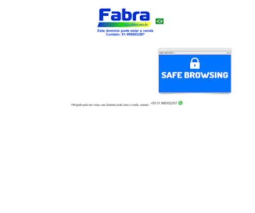 Fabra.com.br(fabra) Screenshot