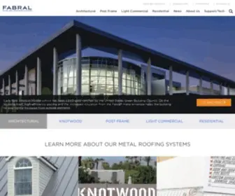 Fabral.com(Front Page) Screenshot