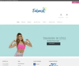 Fabrazil.pt(Loja online de Moda Praia e Fitness Brasileiro na Europa) Screenshot