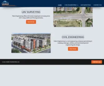 Fabreeng.com(Fabre Engineering Inc) Screenshot