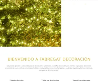 Fabregatdecoraciondenavidad.com(Fabregat decoracion de Navidad) Screenshot