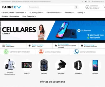 Fabrex.com.ar(Tecnología para tu vida) Screenshot