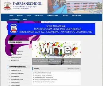 Fabrianschool.com(Selamat datang di website fabrianschool) Screenshot