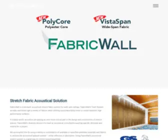 Fabric-Wall.com(Stretch Fabric System) Screenshot