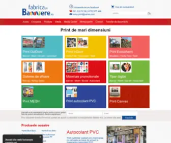 Fabrica-DE-Bannere.ro(Print de mari dimensiuni) Screenshot