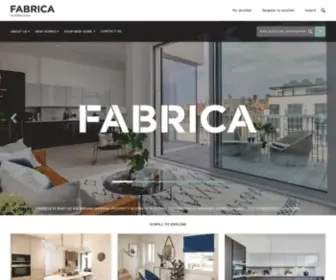 Fabrica.co.uk(New Homes in London and the South East by FABRICA) Screenshot