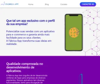 Fabricaapp.com.br(Fábrica App) Screenshot