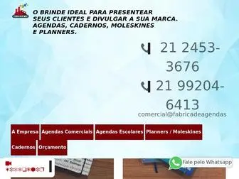 Fabricadeagendas.com.br(Fábrica) Screenshot