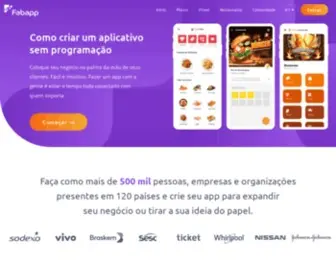 Fabricadeaplicativos.com.br(Fabapp) Screenshot