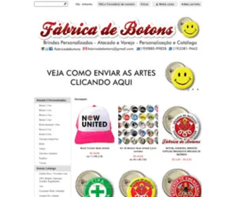 Fabricadeboton.com.br(Fábrica) Screenshot