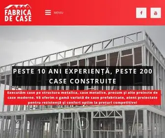 Fabricadecase.ro(Peste 200 case construite) Screenshot