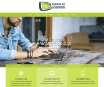 Fabricadecodigos.com.br(Desenvolvimento de Softwares e Sistemas Empresariais) Screenshot