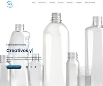 Fabricadeplasticos.com.mx(Fábrica de Plásticos Creativos y Funcionales) Screenshot