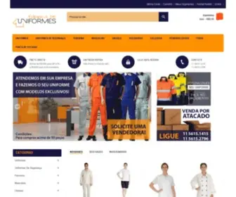 Fabricadeuniformes.com.br(Uniformes Profissionais para Empresas) Screenshot