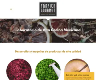 Fabricagourmet.com.mx(Fabricagourmet) Screenshot