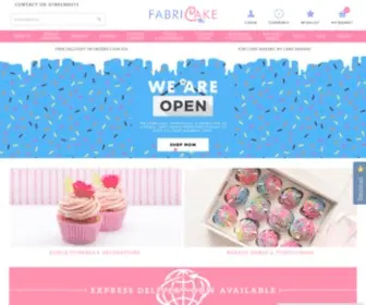 Fabricake.co.uk(Decorating) Screenshot