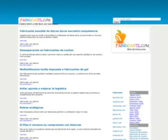 Fabricante.com(Fabricante) Screenshot